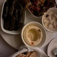 Salad and mezza at Egyptian Nights in Cairo