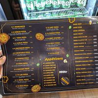 Menu1 at Erbil Kebab in Selfoss