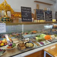 Inside store at Pho Rolls 62 in Richmond