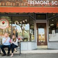 Outside Tremont Scoops at Tremont Scoops in Cleveland