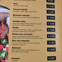 All vegetarian dishes can be made vegan on request. at Mosob in Parma