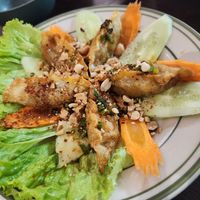 Fried dunplings just okay at Chà Là in Hanoi