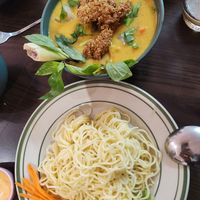 Curry was good at Chà Là in Hanoi