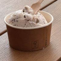 Chocolate chip cookie dough  at CoolHaus  in Central Singapore