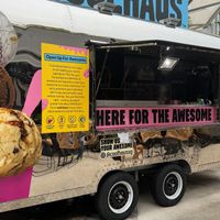 Plant-based ice cream trailer  at CoolHaus  in Central Singapore