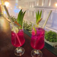 Home-made kombucha at Tim's Sa Pa Kitchen in Lao Cai