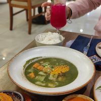Green curry at Tim's Sa Pa Kitchen in Lao Cai