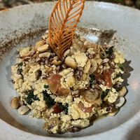 Scrambled tofu   at Tim's Sa Pa Kitchen in Lao Cai