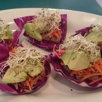 Raw taco at Rainbow's End in Las Vegas