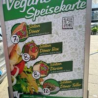 Vegan Menu at Alibaba Bistro in Berlin