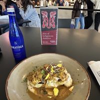 Curried Cauliflower Steak  at de Young Café in San Francisco