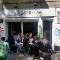 outside at Krowarzywa - Hoza in Warsaw