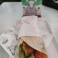 Cieciorka wrap at Krowarzywa - Hoza in Warsaw