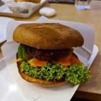 Beyond burger at Krowarzywa - Hoza in Warsaw