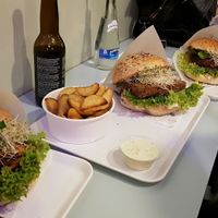 burgers at Krowarzywa - Hoza in Warsaw