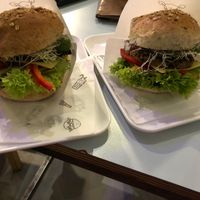 Burgers  at Krowarzywa - Hoza in Warsaw