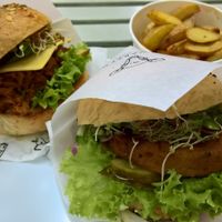 Yummy burgers! at Krowarzywa - Hoza in Warsaw