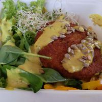 Veg salad at Krowarzywa - Hoza in Warsaw