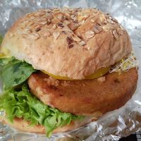 Millet Burger at Krowarzywa - Hoza in Warsaw