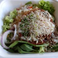 Veg salad at Krowarzywa - Hoza in Warsaw