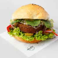 Beyond Burger in Krowarzywa at Krowarzywa - Hoza in Warsaw