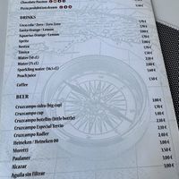 Menu  at Il Piccolo Porto in Gelves