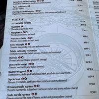 Menu  at Il Piccolo Porto in Gelves