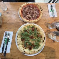 Pizza vvq vegan y ses illes vegan  at Garden Pizza in Sant Cugat Del Valles