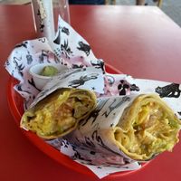 Burrito  at Criminal Taqueria - Maybe closed in San Andres