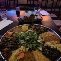 Veggie Combo for three  at Mesob Ethiopian Restaurant in Denver