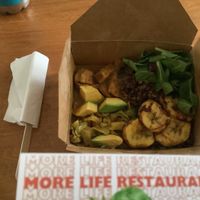 Curry chicken platter  at More Life - Maybe closed in Philadelphia