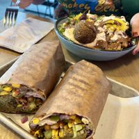 Doner Vegan Wrap  at Spitz in Longmont