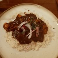 Tofu Mole at Roots Latin Grill in Springfield