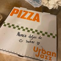   at Urban Jazz Pizza in Buenos Aires