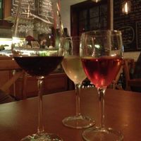 House wine at Organic Kitchen & Wine in Shanghai