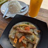 Pineapple Tofu at The Family Bakery & Restaurant in Luang Prabang