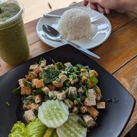 Larb Tofu at The Family Bakery & Restaurant in Luang Prabang