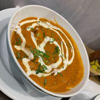 Chicken tikka masala at Veganapati in Lisbon