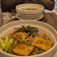 Tofu ramen at Veganapati in Lisbon