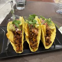 Tacos - I wish they had more pineapple but they were very good  at Veganapati in Lisbon