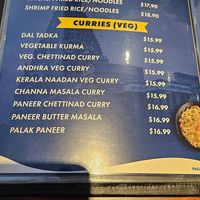  at Dosa & Curries in Ottawa