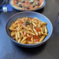 Spaghetti Arrabbiata - Di Sopra, Alnwick  at Di Sopra in Alnwick