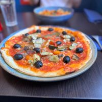 Vegan Pizza Vegetariana - Di Sopra, Alnwick  at Di Sopra in Alnwick