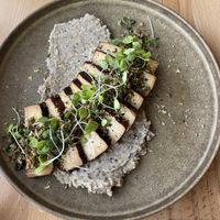 Smoked tofu   at St. Elsewhere in Ottawa