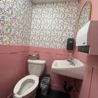 Fun washroom at St. Elsewhere in Ottawa