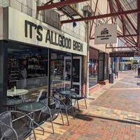 Outside at It's All Good Brew in Blenheim