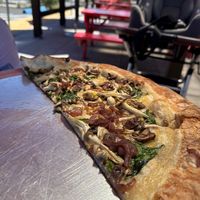 Vegan fungi pizza   at Acre Pizza in Cotati