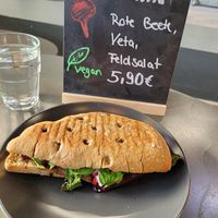 Vegan Panini at Boulderwelt Dortmund in Dortmund