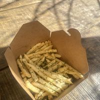  Aonori potato fries at ACRE in Brooklyn