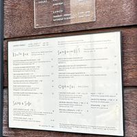 Menu April 2026  at ACRE in Brooklyn